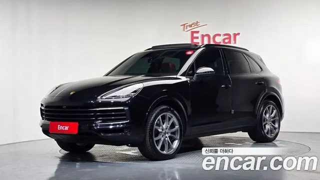 PORSCHE CAYENNE 2019 — 60 151 км, чёрный, Корея — под ключ — фото 12