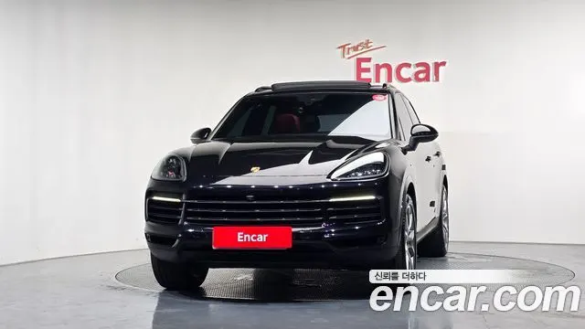 PORSCHE CAYENNE 2019 — 60 151 км, чёрный, Корея — под ключ — фото 3
