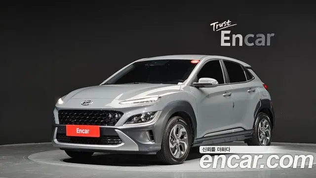 HYUNDAI KONA HYBRID 2023 — 31 110 км, серебристо-серый, Корея — под ключ — фото 1