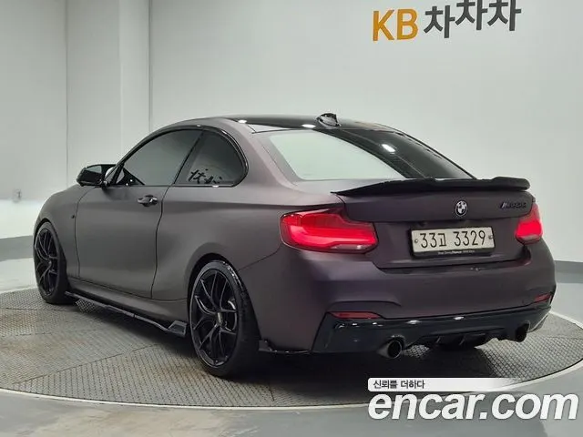 BMW 2 SERIES 2014 — 139 838 км, серый, Корея — под ключ — фото 2
