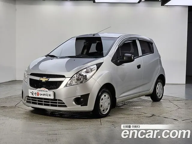 CHEVROLET SPARK 2012 — 52 000 км, серебристый, Корея — под ключ — фото 1
