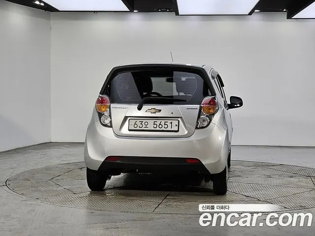 CHEVROLET SPARK 2012 — 52 000 км, серебристый, Корея — под ключ — фото 3