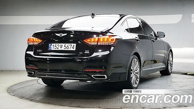 GENESIS G80 2017 — 133 230 км, Корея — под ключ — фото 4
