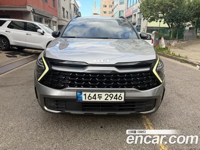 KIA SPORTAGE HYBRID 2022 — 116 322 км, серебристый, Корея — под ключ — фото 2