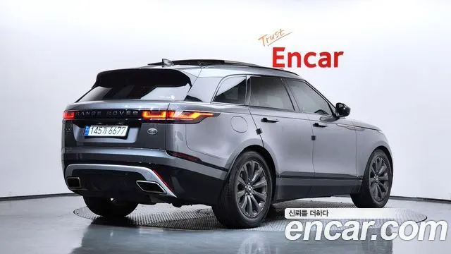 LAND ROVER RANGE ROVER VELAR 2019 — 127 738 км, серый, Корея — под ключ — фото 2