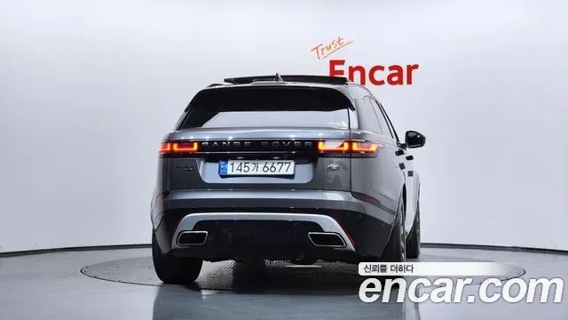 LAND ROVER RANGE ROVER VELAR 2019 — 127 738 км, серый, Корея — под ключ — фото 4