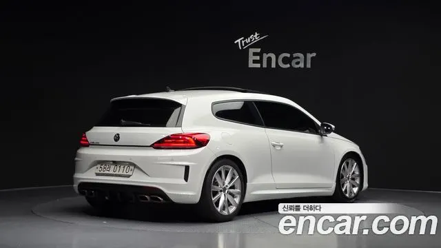 VOLKSWAGEN SCIROCCO 2015 — 140 916 км, белый, Корея — под ключ — фото 2