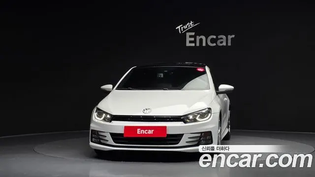 VOLKSWAGEN SCIROCCO 2015 — 140 916 км, белый, Корея — под ключ — фото 3