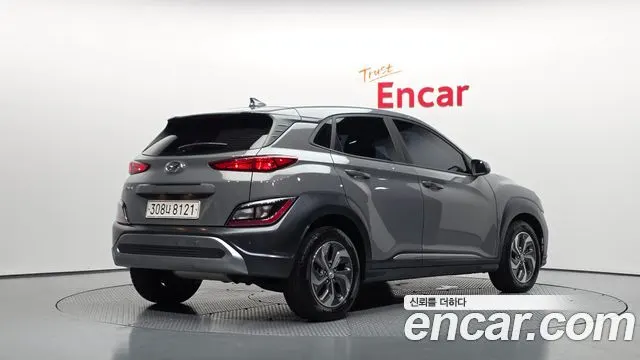 HYUNDAI KONA HYBRID 2022 — 132 194 км, серебристо-серый, Корея — под ключ — фото 2