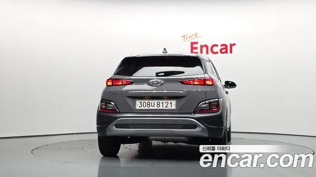 HYUNDAI KONA HYBRID 2022 — 132 194 км, серебристо-серый, Корея — под ключ — фото 4