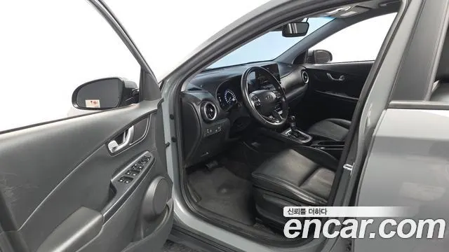 HYUNDAI KONA HYBRID 2022 — 132 194 км, серебристо-серый, Корея — под ключ — фото 10