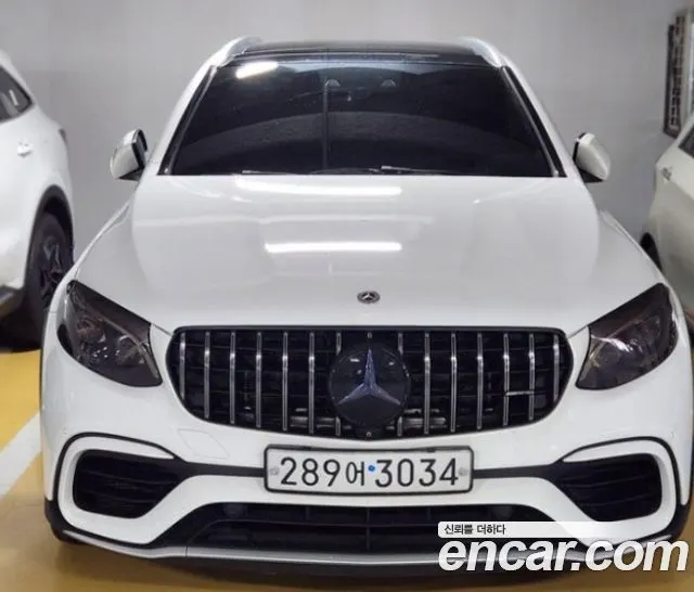 MERCEDES-BENZ GLC-CLASS X253 2018 — 104 100 км, белый, Корея — под ключ — фото 9