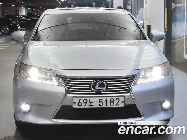 LEXUS ES300H 2014 — 236 338 км, серебристый, Корея — под ключ — фото 2