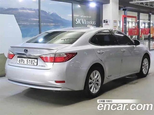 LEXUS ES300H 2014 — 236 338 км, серебристый, Корея — под ключ — фото 3