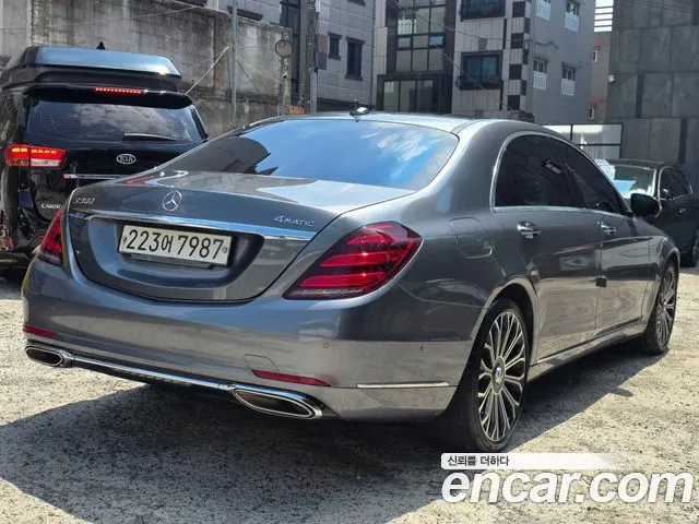 MERCEDES-BENZ S-CLASS W222 2020 — 157 337 км, серый, Корея — под ключ — фото 2