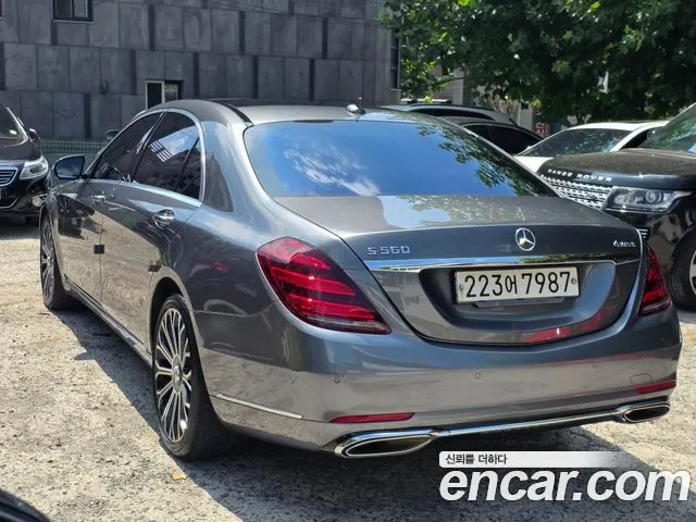 MERCEDES-BENZ S-CLASS W222 2020 — 157 337 км, серый, Корея — под ключ — фото 4
