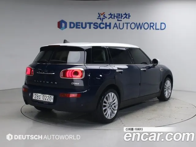 MINI COOPER CLUBMAN 2016 — 42 896 км, синий, Корея — под ключ — фото 2