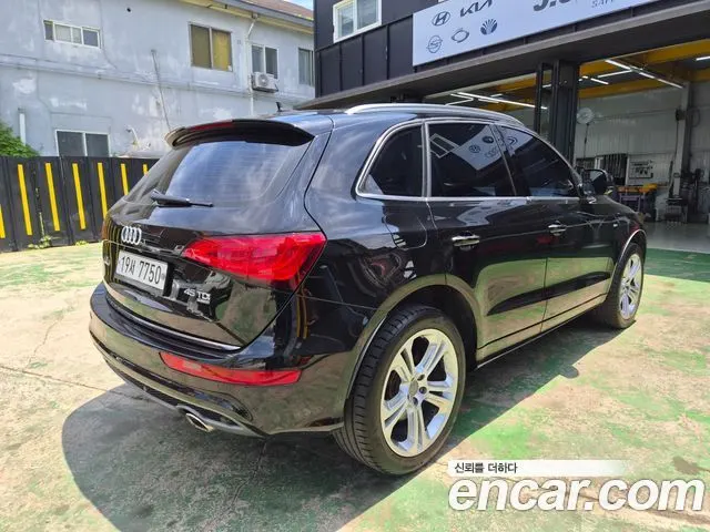 AUDI Q5 2015 — 139 647 км, чёрный, Корея — под ключ — фото 3