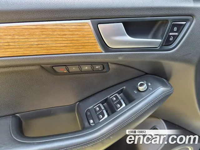 AUDI Q5 2015 — 139 647 км, чёрный, Корея — под ключ — фото 6