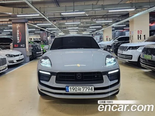 PORSCHE MACAN 2023 — 41 200 км, серебристо-серый, Корея — под ключ — фото 2