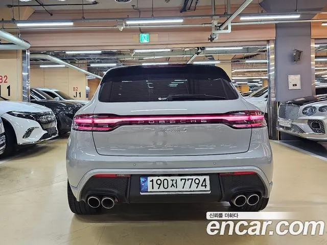 PORSCHE MACAN 2023 — 41 200 км, серебристо-серый, Корея — под ключ — фото 6