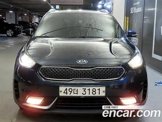 KIA NIRO 2017 — 139 997 км, синий, Корея — под ключ — фото 2