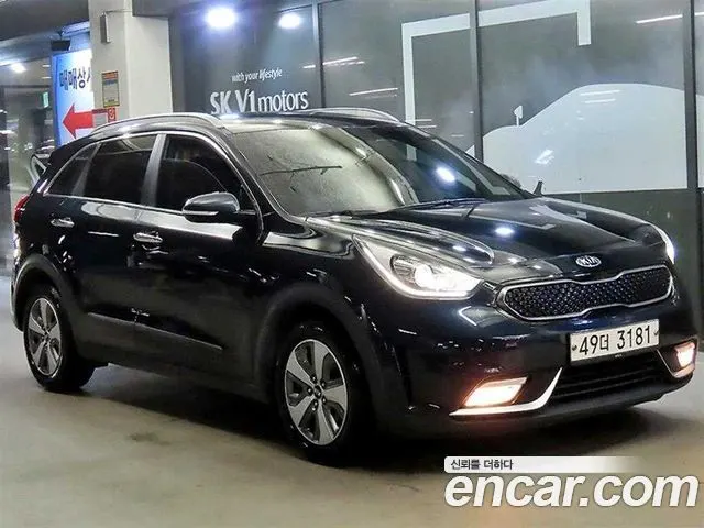 KIA NIRO 2017 — 139 997 км, синий, Корея — под ключ — фото 11