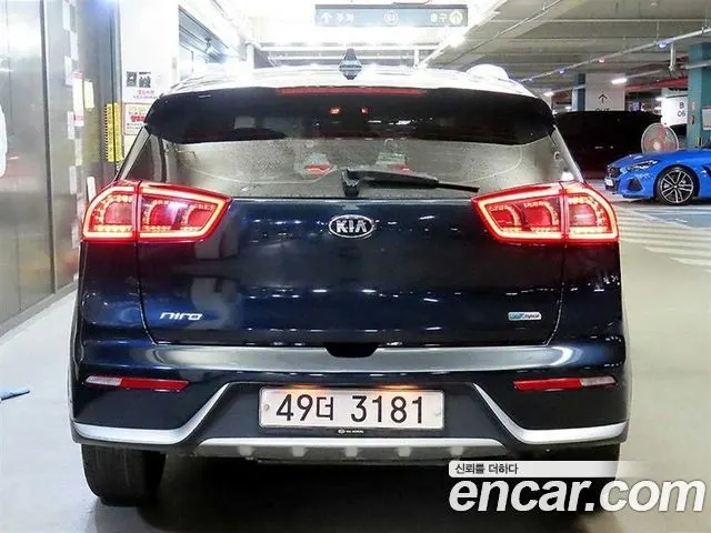 KIA NIRO 2017 — 139 997 км, синий, Корея — под ключ — фото 5