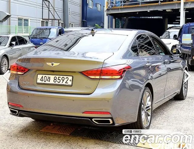 HYUNDAI GENESIS DH 2015 — 143 815 км, серебристо-серый, Корея — под ключ — фото 4