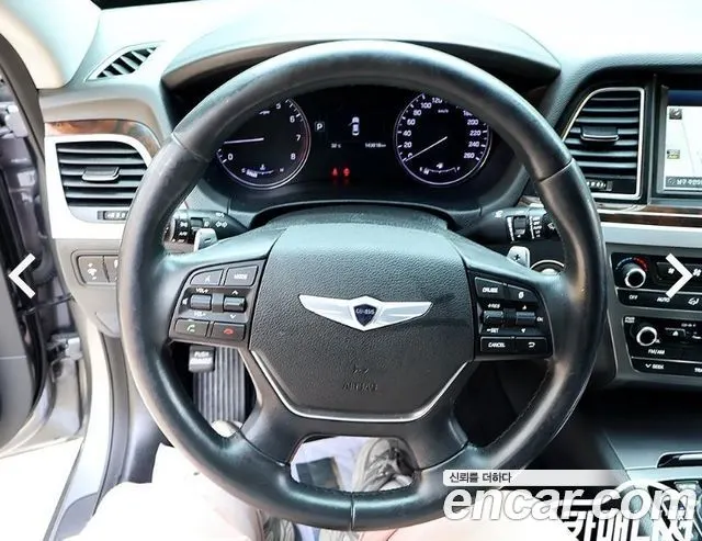 HYUNDAI GENESIS DH 2015 — 143 815 км, серебристо-серый, Корея — под ключ — фото 8