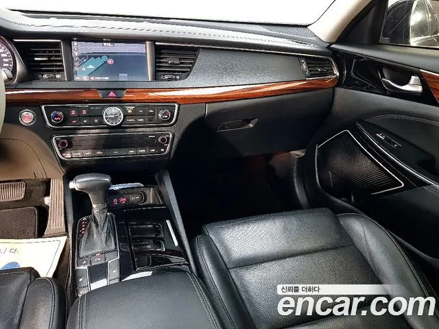 KIA K7 2016 — 178 240 км, чёрный, Корея — под ключ — фото 10