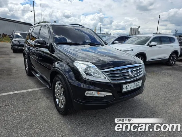 KGM REXTON W 2015 — 123 197 км, чёрный, Корея — под ключ — фото 2