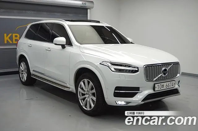 VOLVO XC90 2018 — 51 835 км, белый, Корея — под ключ — фото 4