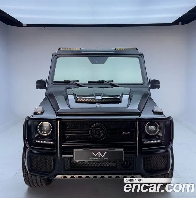 MERCEDES-BENZ G-CLASS W463 2016 — 43 000 км, чёрный, Корея — под ключ — фото 3