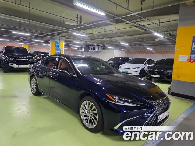 LEXUS ES300H 2022 — 50 000 км, синий, Корея — под ключ — фото 3