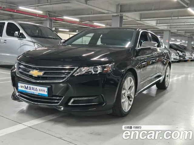 CHEVROLET IMPALA 2017 — 148 344 км, чёрный, Корея — под ключ — фото 2