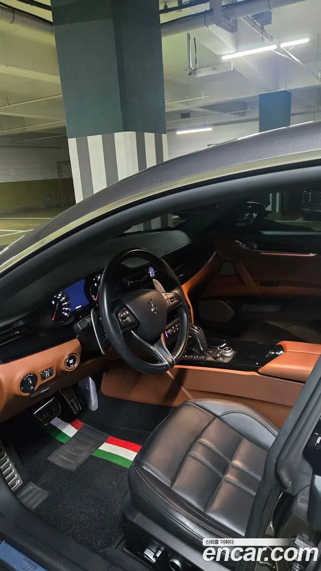 MASERATI QUATTROPORTE 2022 — 63 000 км, серебристо-серый, Корея — под ключ — фото 5