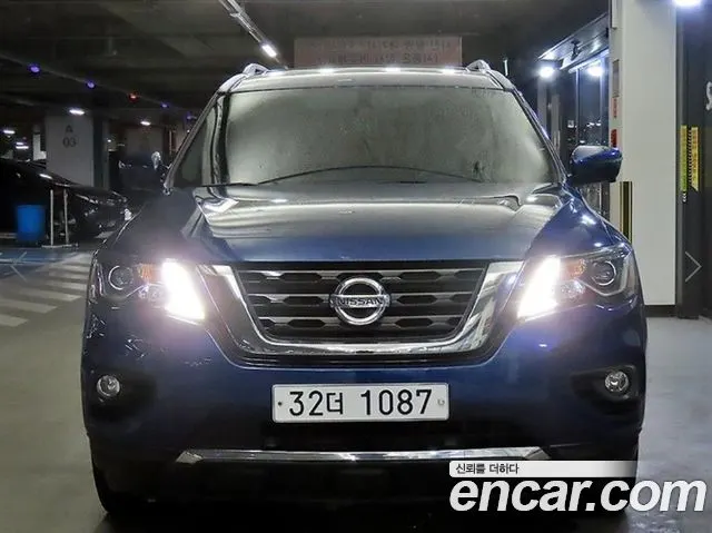 NISSAN PATHFINDER 2017 — 82 886 км, синий, Корея — под ключ — фото 11