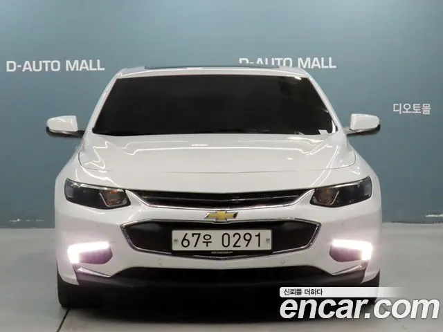 CHEVROLET MALIBU 2017 — 173 525 км, белый, Корея — под ключ — фото 2