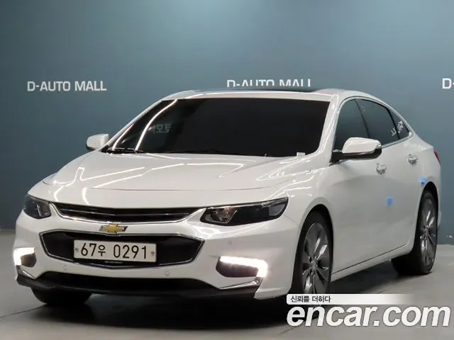 CHEVROLET MALIBU 2017 — 173 525 км, белый, Корея — под ключ — фото 12