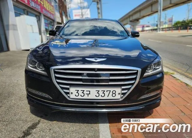 Hyundai Genesis DH — из Кореи под ключ