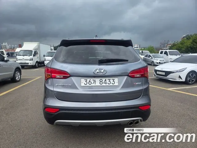 HYUNDAI SANTA FE 2015 — 114 000 км, серый, Корея — под ключ — фото 5