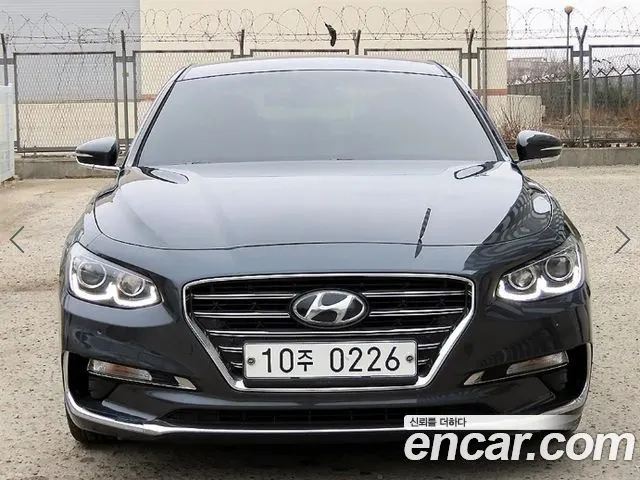 HYUNDAI GRANDEUR 2017 — 215 675 км, серый, Корея — под ключ — фото 2