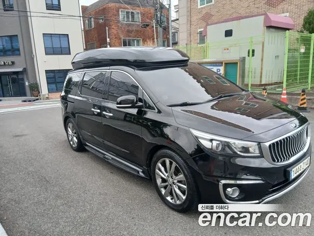 KIA CARNIVAL 2016 — 166 200 км, чёрный, Корея — под ключ — фото 3
