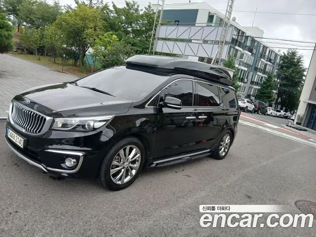 KIA CARNIVAL 2016 — 166 200 км, чёрный, Корея — под ключ — фото 4