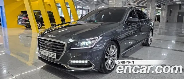 GENESIS G80 2018 — 132 596 км, серый, Корея — под ключ — фото 2