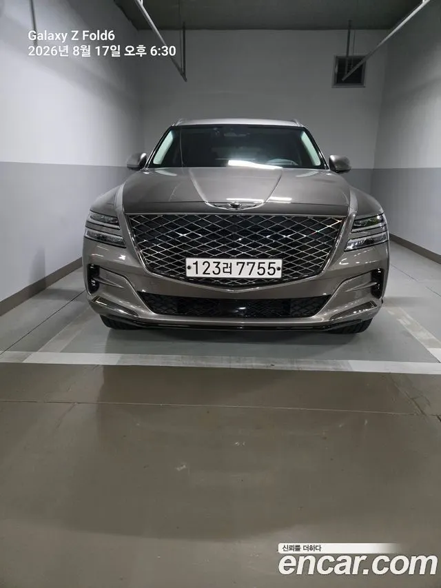 GENESIS GV80 2020 — 17 800 км, светло-золотистый, Корея — под ключ — фото 3