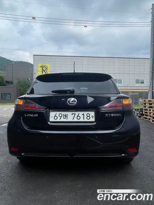 LEXUS CT200H 2012 — 159 000 км, чёрный, Корея — под ключ — фото 4