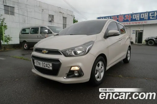 CHEVROLET SPARK 2016 — 96 617 км, белый-перламутр, Корея — под ключ — фото 2