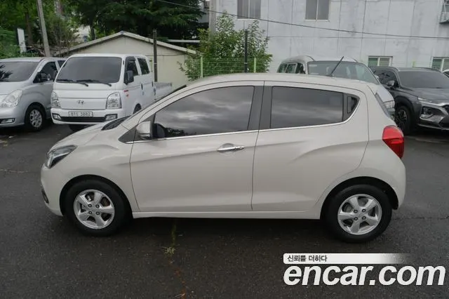 CHEVROLET SPARK 2016 — 96 617 км, белый-перламутр, Корея — под ключ — фото 3